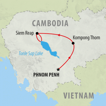 Cambodia Discovery - Phnom Penh to Siem Reap